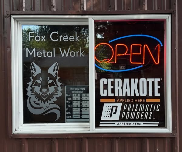 Custom Rusted Steel Sign